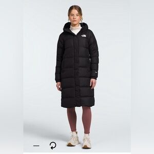 North Face Hydrenalite TNF black women’s  large parka- very good condition